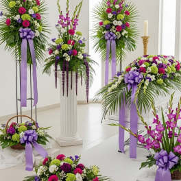 Eternal Bouquet Funeral Set