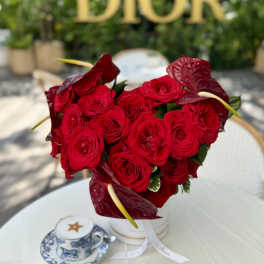 Eternal Love Heart Arrangement