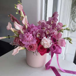 Pink Noir Vase