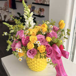 Lemonade Vase