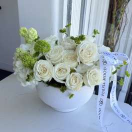 White Vase