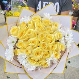 Yellow roses