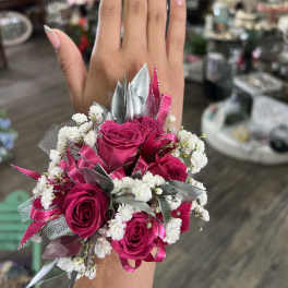 Pink Glory Corsage