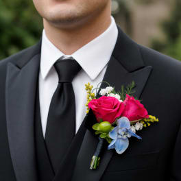 Boutonniere - Color choice option