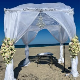 Tied Wedding Arrangement for multiple uses in ceremony