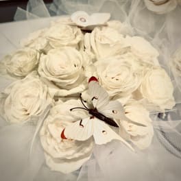 One Dozen Fresh Roses in the Box