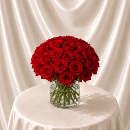 Three Dozen Red Roses