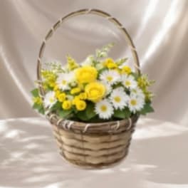 Sunshine Daisy Basket
