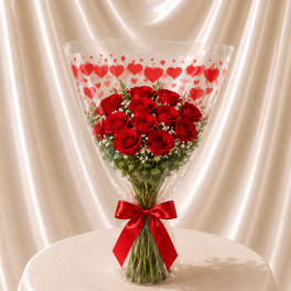 Classic Red Rose Wrapped Bouquet™