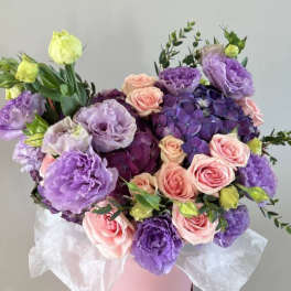 #44 Lisianthus flower box