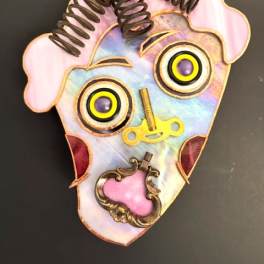 #A069 - "Curlers" Mask