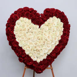 Red Heart Outline