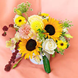 Sunflower centerpiece