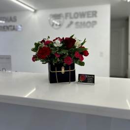 Black Purse Arrangement