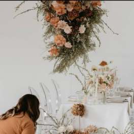 Four days florist Freelance installation rates . $500 a day