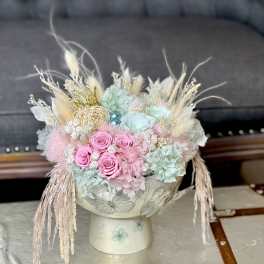 Pastel Serenity: Eternal Flowers