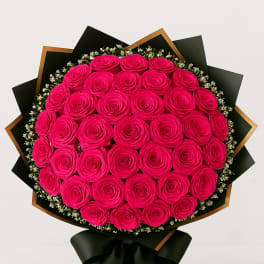 Hot Pink Ramo Latin Lady Luxe