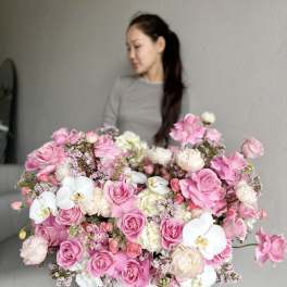 Grand Pink Rose Symphony