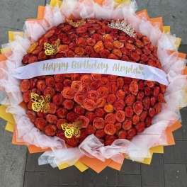 Grand Burnt Sunshine Bouquet