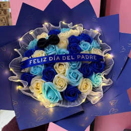 Ramo de rosas mixto