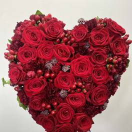 Ruby Red Heart