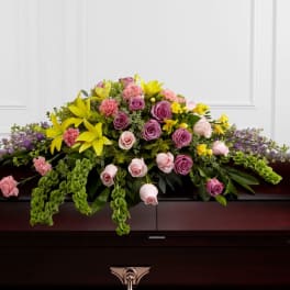 Forever Beloved Casket Spray
