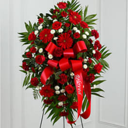 The FTD® Treasured Memories™ Standing Spray