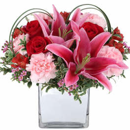 captured your heart bouquet