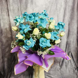 Teal Roses
