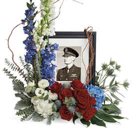 Always With Us Photo Tribute Bouquet