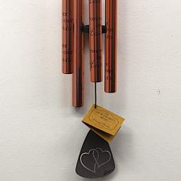 21" In Our Hearts Windchime