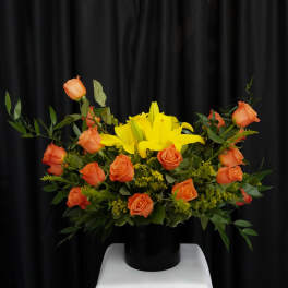 2 Dozen Orange Roses