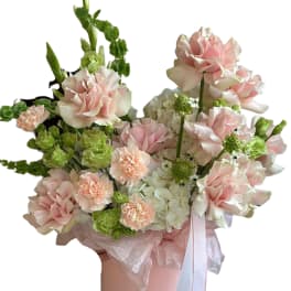 Cotton Candy rose box