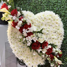 forever yours sympathy heart