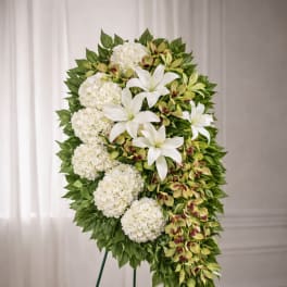Serenity Garden Standing Easel Spray (Silk)