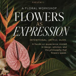 Floral Workshop With Ace Berry in Eatontown New Jersey