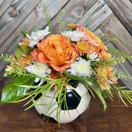 Netherlands Soccer Ball Bouquet