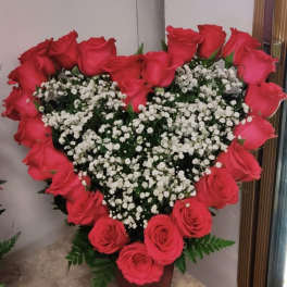 buchon en forma corazon