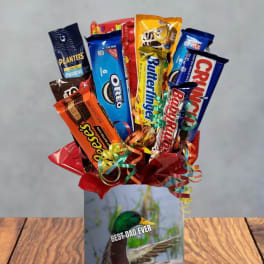 Best dad ever duck hunting candy bouquet