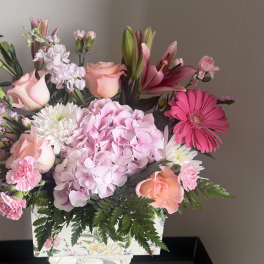 “Blush Garden Charm”