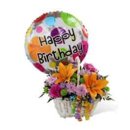 HAPPY BLOOMS BASKET
