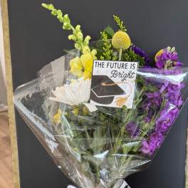 Rad Grad Flower Wrap