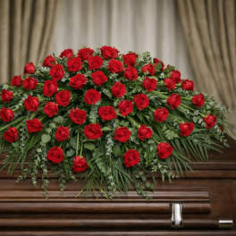 Majestic Casket Spray