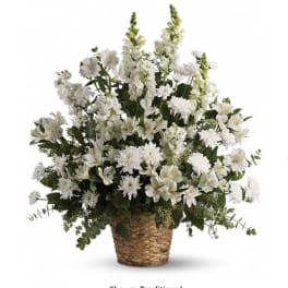 Heavenly Light Basket