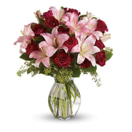 Lavish Love Bouquet With Long Stemmed Red Roses