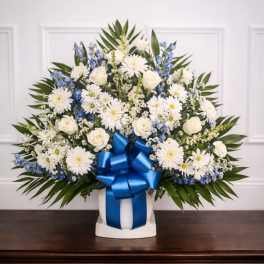 Peaceful Tribute Altar Arrangement