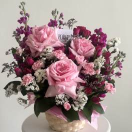 Fairy tale flower basket