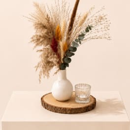Rustic Pampas & Eucalyptus Set