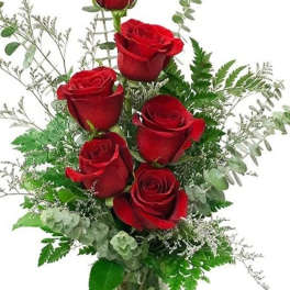 1/2 dozen roses
