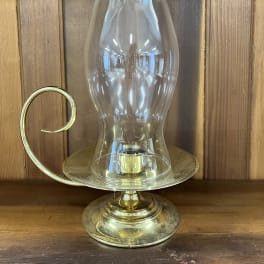 Solid Brass Colonial Style Candle Holder by Baldwin
